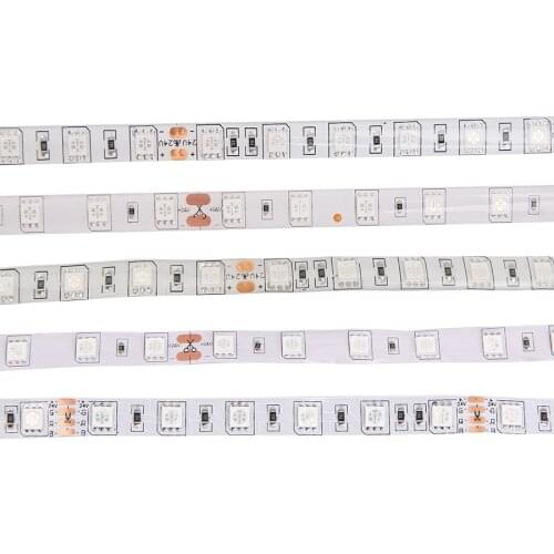 12 V LED Strip RGB 12V Light Tape 5050 60Led/m Waterproof Strip Light Tape LED Strip Diode Tape Ribbon 12V LedStrip Waterproof