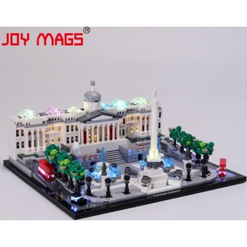 JOY MAGS Only Led Light Kit For 21045 Architecture Trafalgar Square , (NOT Include Model)