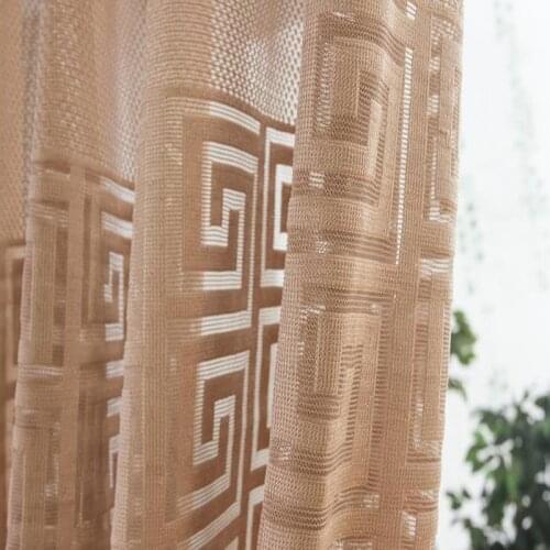 Fresh Elegant Curtain Voile Sheer Curtain Tulle Curtain for Living Room Bedroom Luxury European American Hot Sale WP034 *30