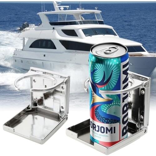 Universal Vehicle Marine Boat Cup Accessories Car Yacht Folding Beverage Drink Bottle Can Coffee Cup Mount Stand Holder