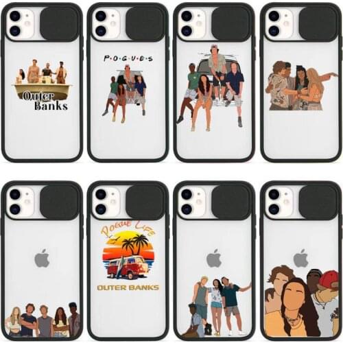 Outer Banks - Livin' The Pogue Life Phone Case Transparent for iPhone 7 8 11 12 se 2020 mini pro X XS XR MAX Plus