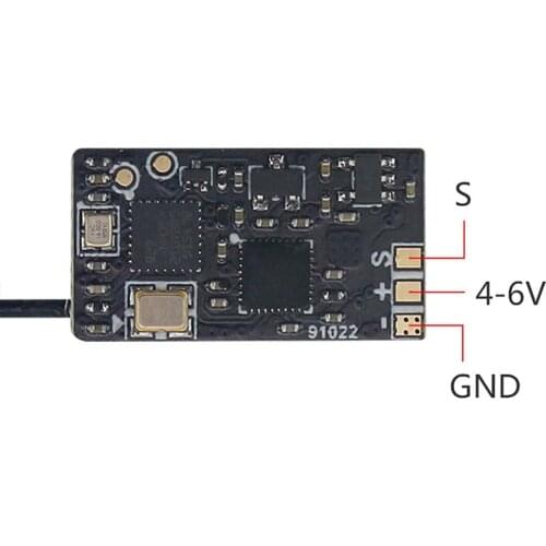 Mini RSSI Output FASST Protocol FM900 Receiver Compatible with for SBUS/FUTABA/2.4G Traversing Machine Repair Parts