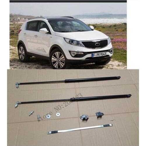 2pcs Engine cover Auto Boot Ascensor de apoyo Gas Struts Spring for Kia Sportage R 2011-2014