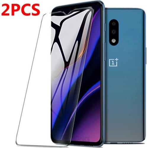 2PCS/Lot Screen Protector Glass For Onelus 7 6T 5T 6 5 3 3T One Plus 6T 7 Tempered Glass Protective Film Anti-scratch Front Film