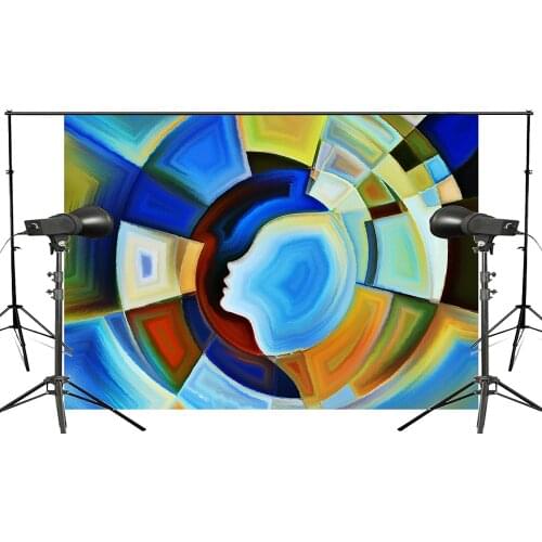 7x5ft Beautiful Abstract Painting Photography Background Colorful Backdrop Art Photo Studio Backdrop