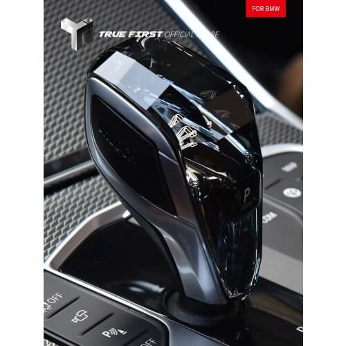 Car Accessories Crystal Gear Shift Knob and Multimedia Knob and Start-stop Button Set For BMW 4 Series F32 F33 F36 2013-2020