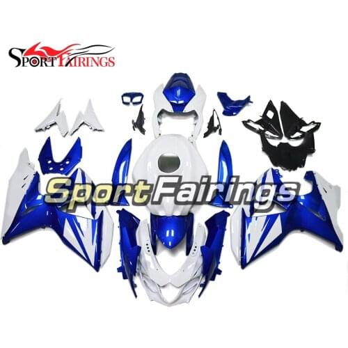 White Blue Bodywork and Fiberglass Tank For Suzuki GSXR1000 K9 2009 2010 2011 2014 2015 2016 ABS Injection Motorcycle Fairings