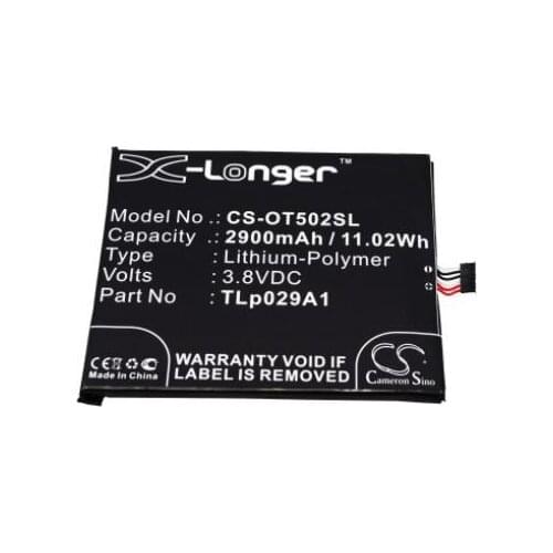 Cameron sino 2900mah battery for ALCATEL One Touch Pop 3 5.5 CAC2910008C1 TLp029A1 Mobile, SmartPhone Battery