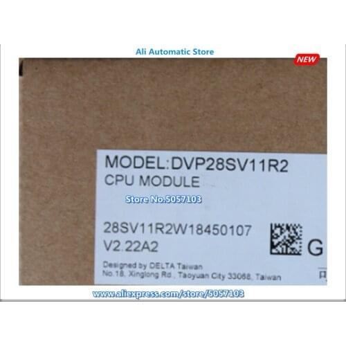 DVP28SV11R2 28-Point Host 16DI 12DO Relay 250VAC 24VDC 2A 4-Channel 200K Input New