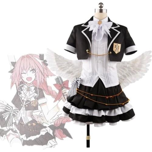 FGO Astolfo Cosplay Fate Grand Order Rider Astolfo Idol Dress Cosplay Costume Custom Made Any Size
