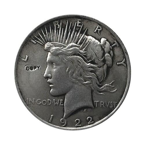 1922-D Peace Dollar COIN COPY