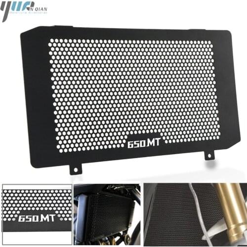 Montorcycle Aluminum Radiator Grille Guard Cover Protecter For CFMOTO 650MT 650 MT 650-MT Radiator Guard Grille Oil Cooler Cover