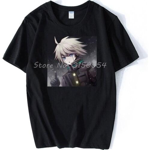 Danganronpa V3 Killing Harmony Gefertigte Bedruckte T-Shirt Men Cotton O-neck Tshirt Anime Tees Harajuku