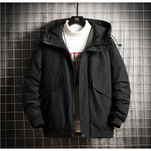 2020 Winter Parkas Men Warm Thick Cotton Duck Cotton Coats Mens Jacket Casual Warm Outwear Plus Size Overcoat