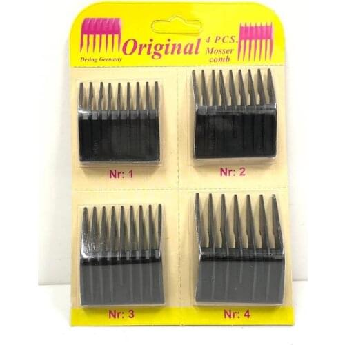 Moser 1400 Cut Comb Set 4 Comb
