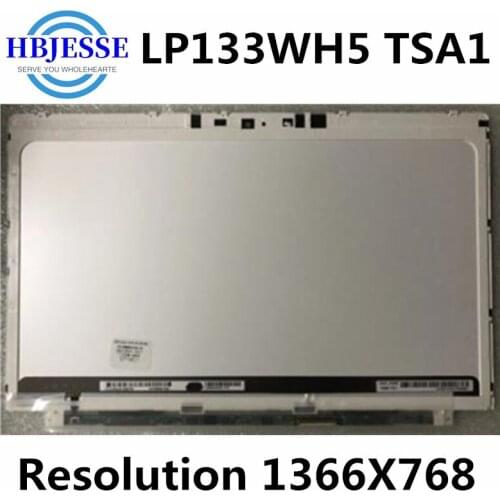 Original 13.3"For HP Spectre XT PRO 13 LED Screen Display Replacement LP133WH5-TSA1 LP133WH5 TSA1 LP133WH5 (TS) (A1) HD 1366*768