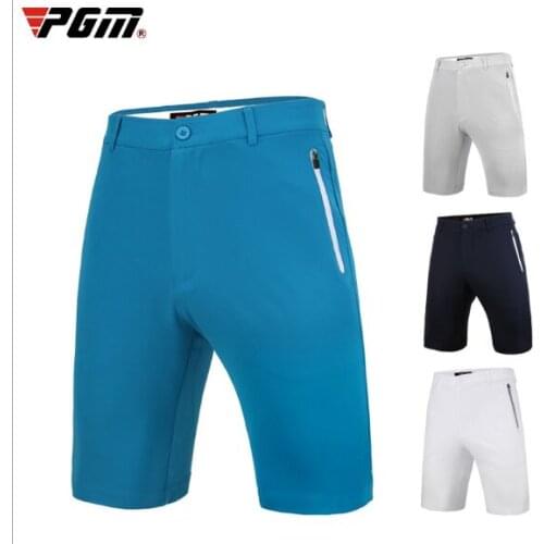 PGM Summer 2019 New Golf Shorts Mens Sports Shorts Stretch Shorts Side Comfortable Ventilation Hole