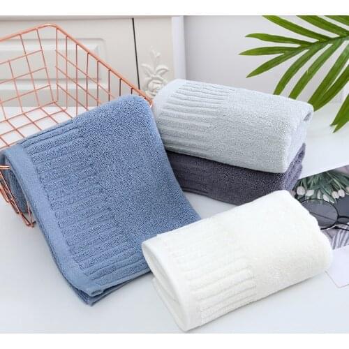 Towel Pure Cotton Adult Washing Face Bath Household Pure Cotton Mens and Womens PA Soft Absorbent Lint-Free Bath Towel for Hom