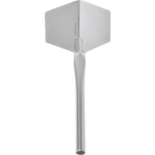 1 Pc Stainless Steel Garden Metal Handle 90 Degree Drywall Outdoor Corner Trowel
