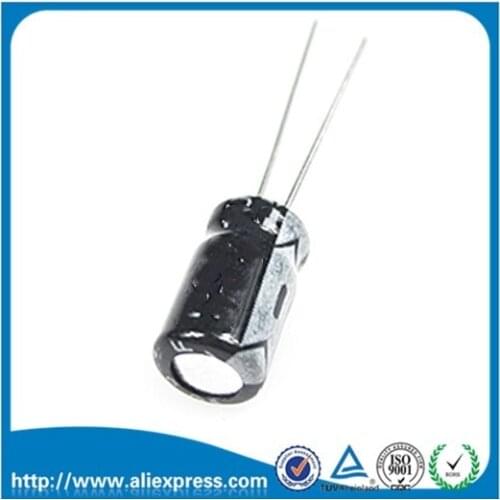 10PCS 2200UF 16V 16V 2200UF Electrolytic Capacitor 16 V / 2200 UF Size 10*20MM Aluminum Electrolytic Capacitors Free Shipping
