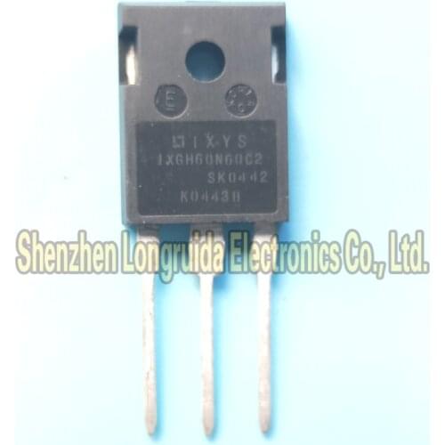 10PCS IXGH60N60C2 IXGH60N60 TO-247 MOSFET TRANSISTOR 60A 600V