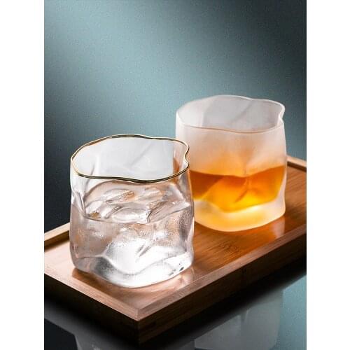 Drinking Glasses Wine Glass Shot Glass Whiskey Glass Beer Glass Transparent Glass Cup Drinkware Water Goblets Cocktail Glass