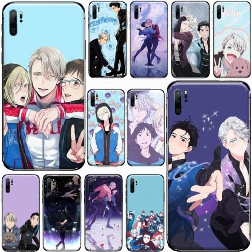 Anime Yuri On Ice Yuri Phone Case For Huawei P 40 30 20 lite pro smart 2019 honor 10 i lite 8x mate 20 pro nova 5t funda