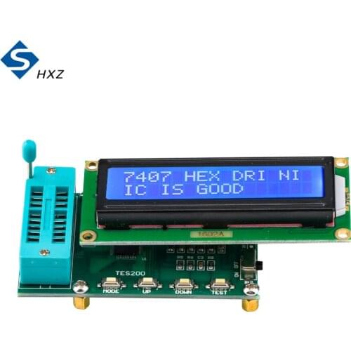 74 Series 40 Series TES200 Digital Integrated Circuit Tester IC Tester IC Logic Gate Testing Integrated Circuit Checker