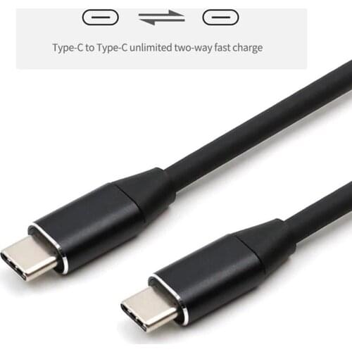 Type C Cable USB3.1 Charging Data Cable 100W 60HZ 10Gbps Gen2 USB C Fast Charging Cord For Macbook For Samsung Phone S10 S9