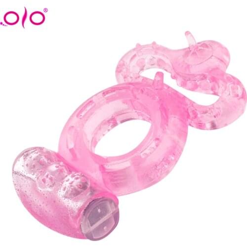 OLO Penis Rings Cock Rings Penis Sleeve Penis Trainer Delay Ejaculation High Elasticity Time Lasting Sex Toys for Men