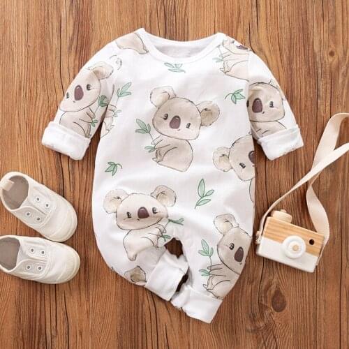 Koala Newborn little Baby Rompers Ropa Bebe Baby Boy Girl Clothes Toddler Infant Clothing Jumpsuit Clothing Costume Kids Romper