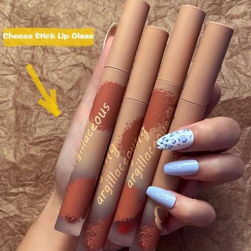 Matte Velvet Lip Glaze Natural Long Lasting Waterproof Liquid Lipstick Moisturizing Women Beauty Cosmetic TSLM1