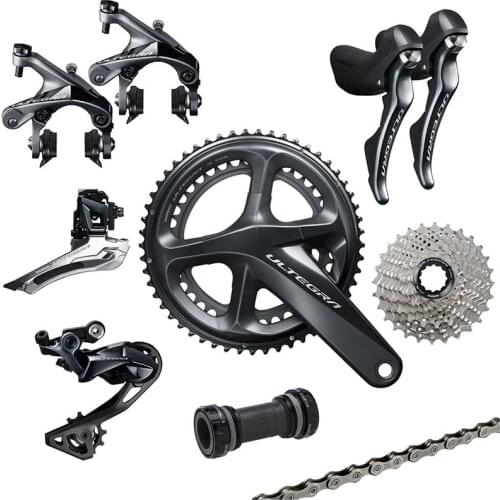 Shimano Ultegra R8000 11 Speed Groupset Road Bike Groupset 170/172.5/175mm 50-34 52-36 53-39 Bicycle Group Set 2*11 speed