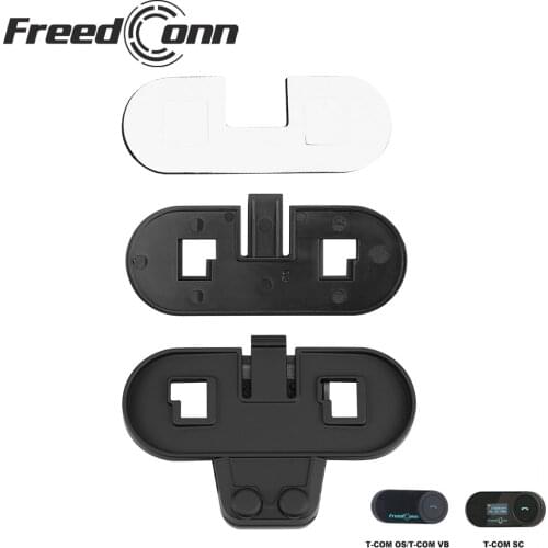 Original Freedconn TCOM SC Motorcycle Intercom Helmet Bluetooth Headset Accessories Back Clip Apply To T-COM Series Interphone
