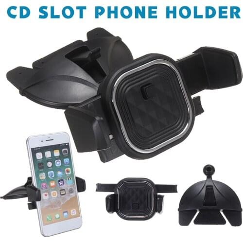 Portable Car CD Slot Phone Mount Holder Stand For Xiaomi Redmi Note 8 7 pro GPS CD Slot Mobile Phone Holders & Stand Accessories