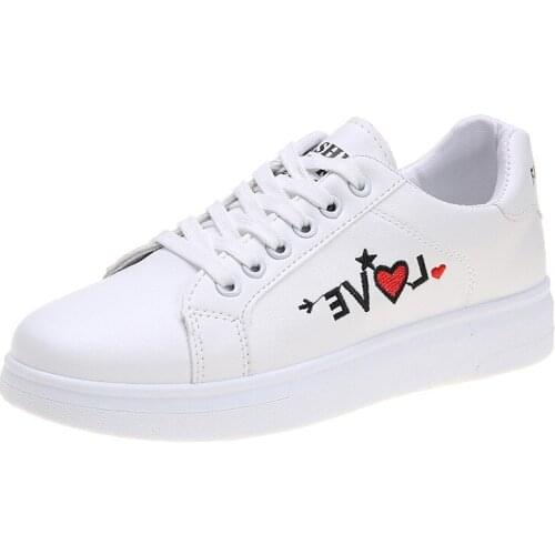 Casual Women Shoes Fashion Women Shoes 2020 NEW Fashion Women Sneakers Vulcanized Shoes Lace Up Round Toe NVX280