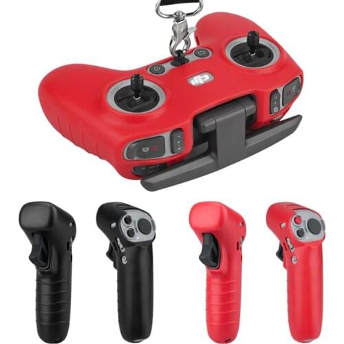 Silicone Cover Neck Strap for DJI Motion Controller Protective Skin Case Lanyard for DJI FPV Remote Controller Combo Accessories