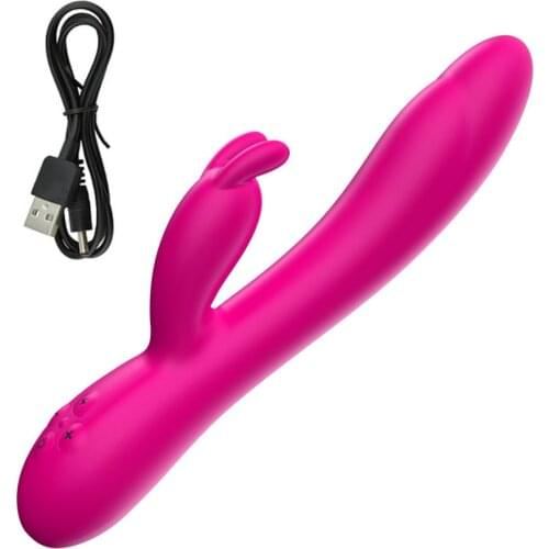 Heating Rabbit Vibrator for Woman G Spot Vagina Clitoris Stimulator Masturbator Dildo Vibrator Adult Sex Toys for Woman Adult