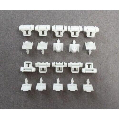 X20 Pieces Clamps Clips Fairings ForMercedes Sacco 190 W201 W124 A124 S124 oe#A0019884981, A0019885181