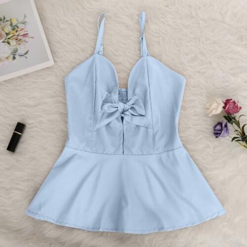 40# Bownot Sleeveless T-shirts Women Solid Color Cold Shoulder Holiday Crop Tops Casual Summer Vintage T-shirt Harajuku Футболки