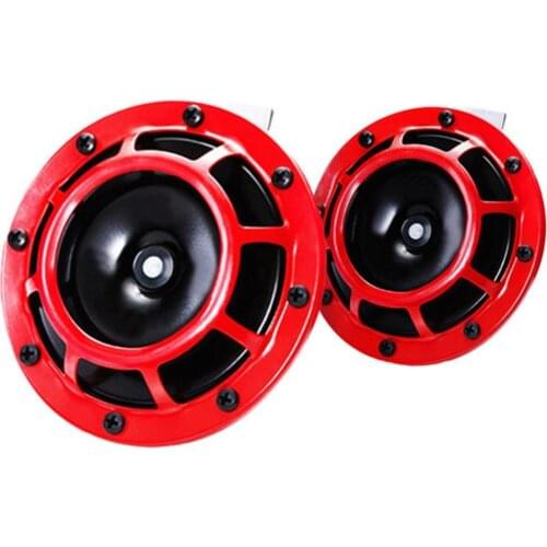 2Pcs/Set 12V Car Auto Super Loud Blast Tone Electric Grille Mount Compact Horn динамики в машину колонки в машину
