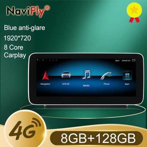 2021 NEW 8GB+128GB 1920*720 Android Car Multimedia Player For Mercedes Benz V GLC X253 C Class W205 C180 C200 C220 C300 C350