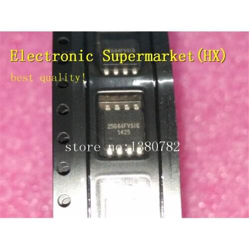 Free Shipping 100pcs/lots W25Q64FVSIG W25Q64 25Q64FVSIG W25Q64FVSSIG SOP-8 New original IC