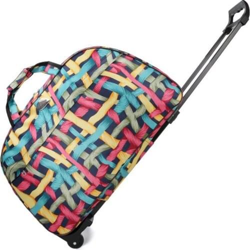 2019 Rolling Suitcase Waterproof air Bag Lady Style Thickening Rolling Suitcase Trolley Luggage Case Travel Luggage With Wheels