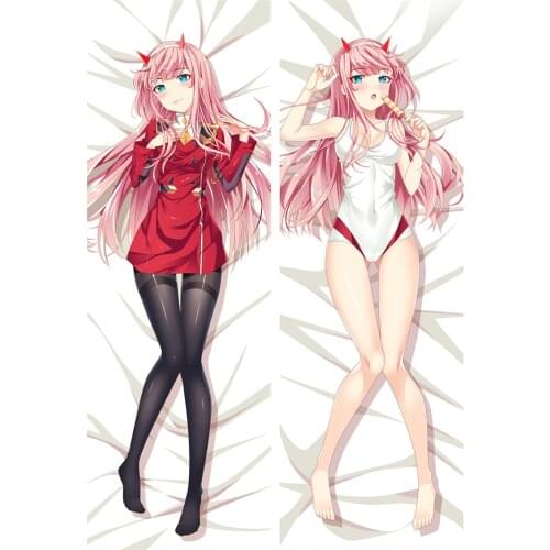 DARLING in the FRANXX zero two 02 Cosplay Dakimakura Pillow Case Hugging Body Prop