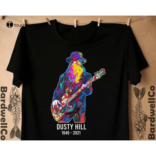 Dusty Hill T Shirt Texas Outlaw Shirt Cotton Tee Shirt