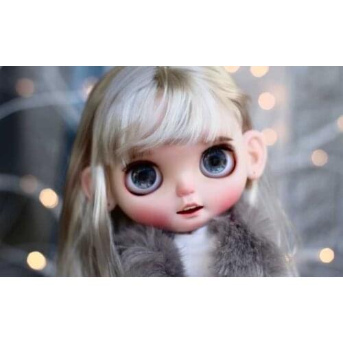 Customization doll DIY joint body Nude blyth doll For Girls nude doll lovely doll