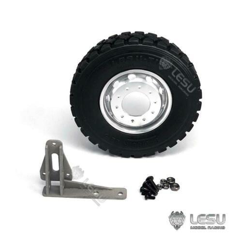 LESU Spare Wheel Tyre Mount for Tamiya Dumper Truck Hopper 1/14 RC DIY Model TH17173