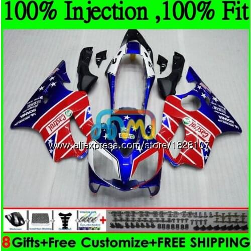 OEM For HONDA CBR600 F 4 CBR 600 FS CBR600 F4 99 00 140BS.65 Red blue new CBR 600F4 600CC CBR 600 F4 CBR600F4 1999 2000 Fairing
