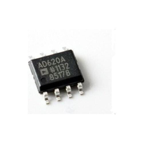 Original genuine AD620 AD620AR AD620ARZ SOP-8 instrumentation amplifier low power consumption